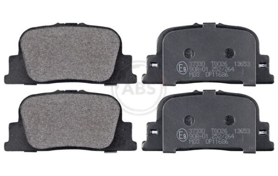 Brake Pad Set, disc brake 37330 ABS, Image 4