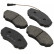 Brake Pad Set, disc brake 37331 ABS