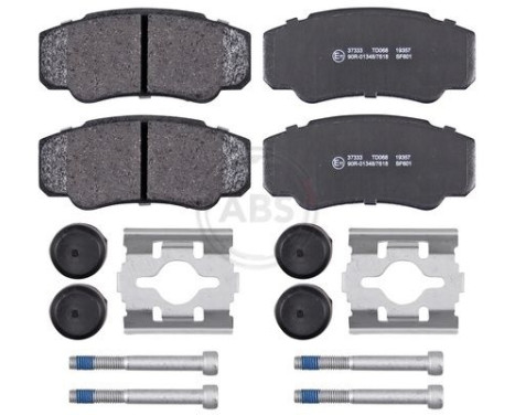 Brake Pad Set, disc brake 37333 ABS, Image 4