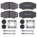 Brake Pad Set, disc brake 37333 ABS, Thumbnail 4