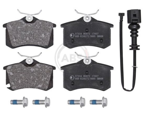 Brake Pad Set, disc brake 37334 ABS, Image 4