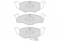 Brake Pad Set, disc brake 37337 ABS