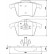 Brake Pad Set, disc brake 37343 ABS, Thumbnail 2