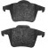 Brake Pad Set, disc brake 37343 ABS