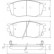 Brake Pad Set, disc brake 37351 ABS, Thumbnail 2