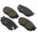 Brake Pad Set, disc brake 37351 ABS