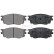 Brake Pad Set, disc brake 37351 ABS, Thumbnail 4