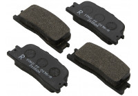 Brake Pad Set, disc brake 37355 ABS