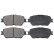 Brake Pad Set, disc brake 37356 ABS, Thumbnail 3