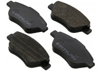 Brake Pad Set, disc brake 37360 ABS