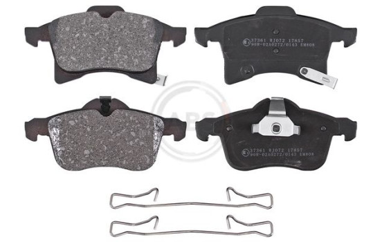 Brake Pad Set, disc brake 37361 ABS, Image 4
