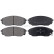 Brake Pad Set, disc brake 37364 ABS, Thumbnail 2