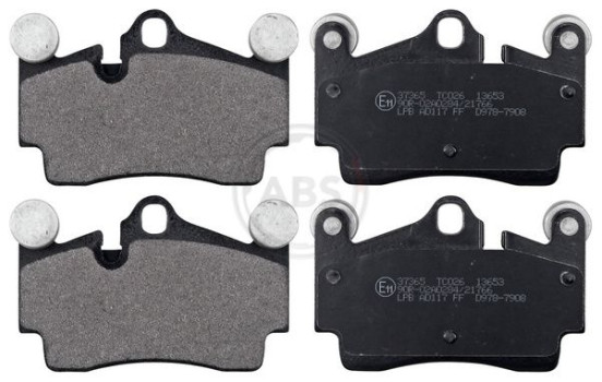 Brake Pad Set, disc brake 37365 ABS, Image 3