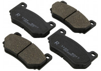 Brake Pad Set, disc brake 37373 ABS