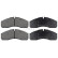 Brake Pad Set, disc brake 37379 ABS, Thumbnail 3