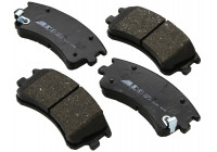 Brake Pad Set, disc brake 37381 ABS