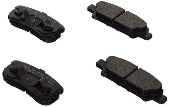 Brake Pad Set, disc brake 37384 ABS