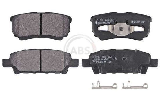 Brake Pad Set, disc brake 37384 ABS, Image 3