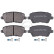 Brake Pad Set, disc brake 37395 ABS, Thumbnail 4