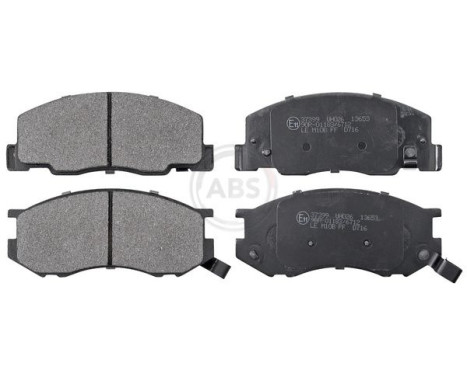 Brake Pad Set, disc brake 37399 ABS, Image 3