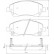 Brake Pad Set, disc brake 37400 ABS, Thumbnail 2