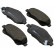 Brake Pad Set, disc brake 37400 ABS