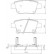 Brake Pad Set, disc brake 37401 ABS, Thumbnail 2