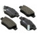 Brake Pad Set, disc brake 37401 ABS