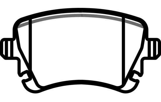 Brake Pad Set, disc brake 37411 ABS, Image 2