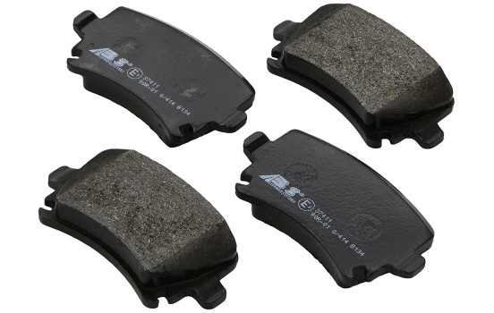 Brake Pad Set, disc brake 37411 ABS