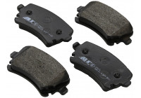 Brake Pad Set, disc brake 37413 ABS