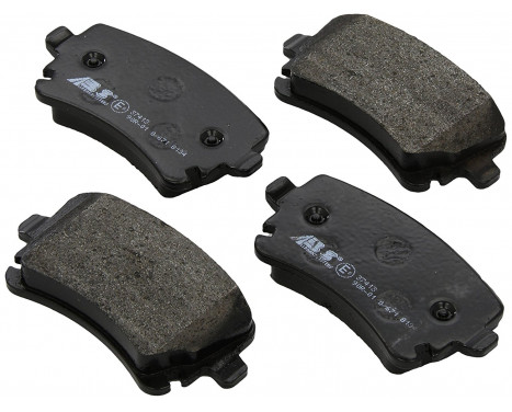 Brake Pad Set, disc brake 37413 ABS