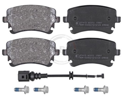 Brake Pad Set, disc brake 37413 ABS, Image 4