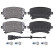 Brake Pad Set, disc brake 37413 ABS, Thumbnail 4