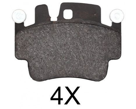 Brake Pad Set, disc brake 37417 ABS