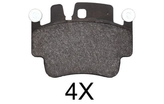 Brake Pad Set, disc brake 37417 ABS