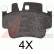 Brake Pad Set, disc brake 37417 ABS, Thumbnail 2