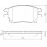 Brake Pad Set, disc brake 37421 ABS, Thumbnail 2