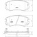 Brake Pad Set, disc brake 37423 ABS, Thumbnail 2