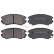 Brake Pad Set, disc brake 37423 ABS, Thumbnail 4