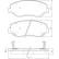 Brake Pad Set, disc brake 37424 ABS, Thumbnail 2