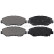 Brake Pad Set, disc brake 37424 ABS, Thumbnail 3