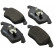 Brake Pad Set, disc brake 37429 ABS