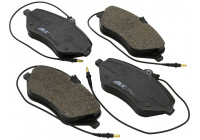 Brake Pad Set, disc brake 37431 ABS