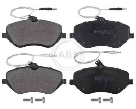 Brake Pad Set, disc brake 37431 ABS, Image 4