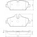 Brake Pad Set, disc brake 37434 ABS, Thumbnail 2