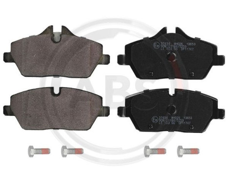 Brake Pad Set, disc brake 37434 ABS, Image 5