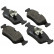 Brake Pad Set, disc brake 37436 ABS