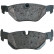 Brake Pad Set, disc brake 37437 ABS