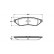 Brake Pad Set, disc brake 37438 ABS, Thumbnail 3